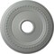 Ekena Millwork Classic Ceiling Medallion (Fits Canopies up to 12 3/4"), 18 5/8"OD 4"ID x 1 1/8"P, Primed White CM19CL - alternate 1